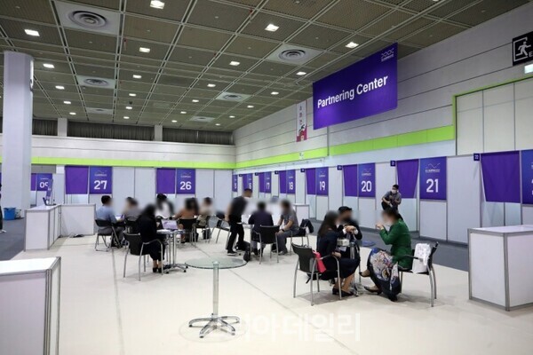 'BIO KOREA 2022' 행사장 (사진=한국보건산업진흥원)